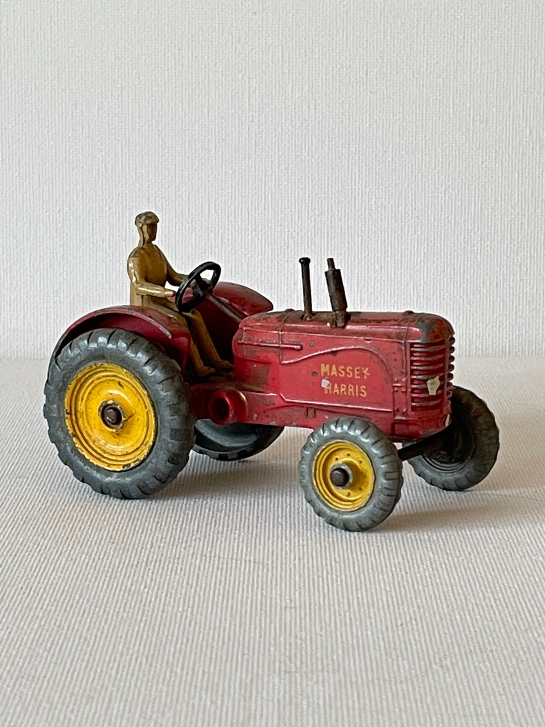 Antique Massey Harris Tractor Dinky Toys Made in GT Britain Super Rare ...