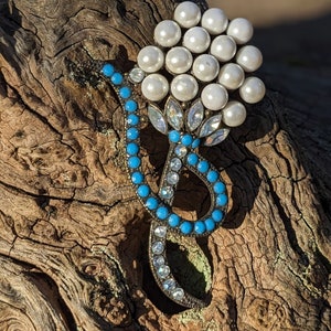 Large Unusual Ornate Vintage Costume Jewelry Etsy Australia