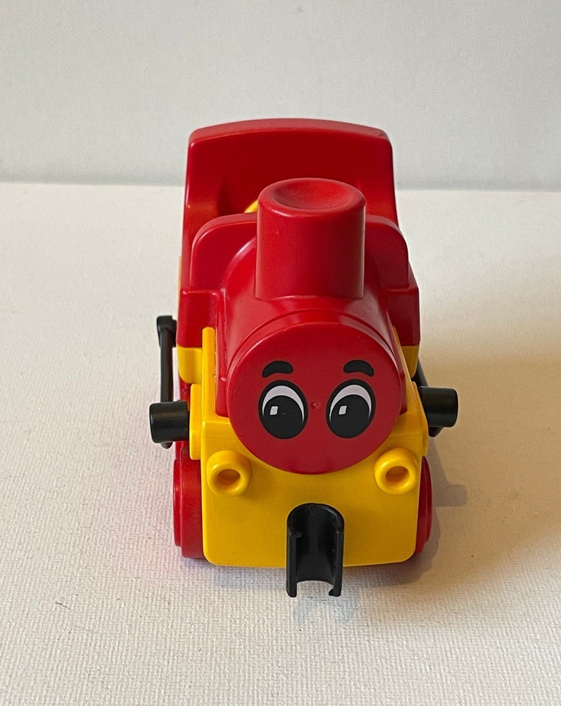 1990 Geobra Playmobil Train Vintage Wagon Toy Plastic Toy Etsy