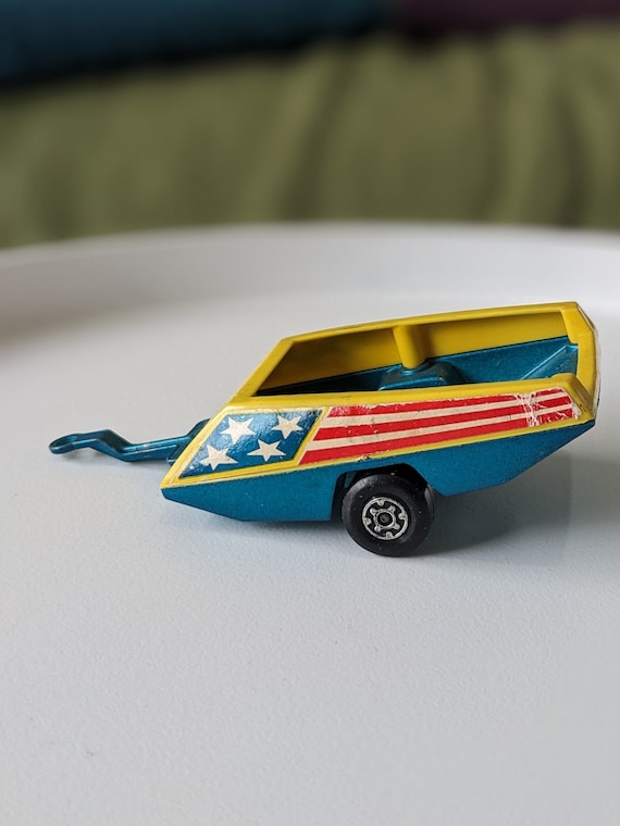 1973 Matchbox Super Kings K3 Tractor Trailer Amazing Colour