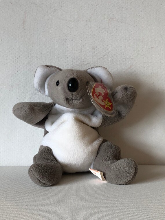 1996 Mel Koala Bear TY Beanie Babies collectible rare home Etsy