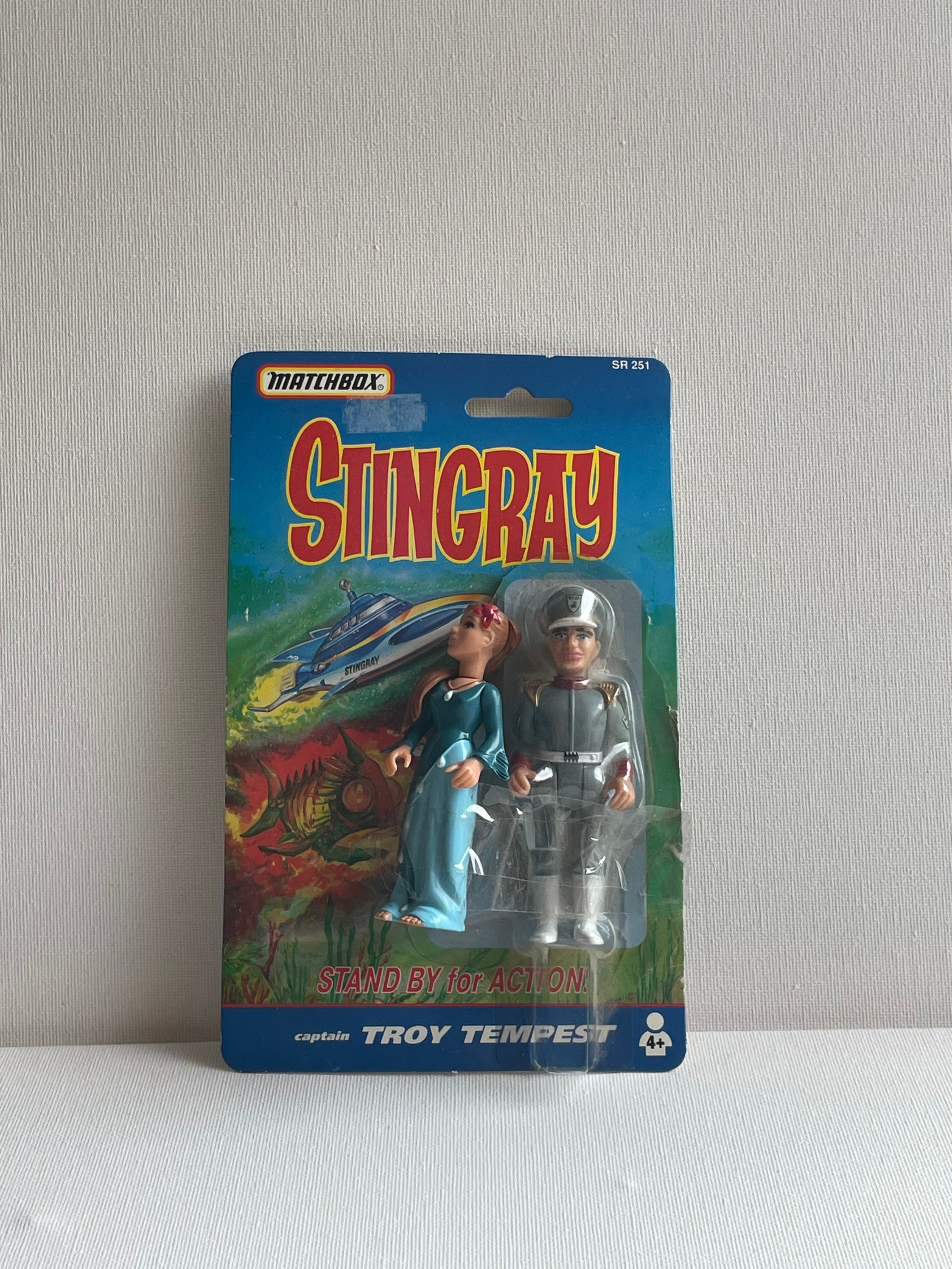 MATCHBOX サンダーバード2号＆4号+アクションフィギュア10体セット