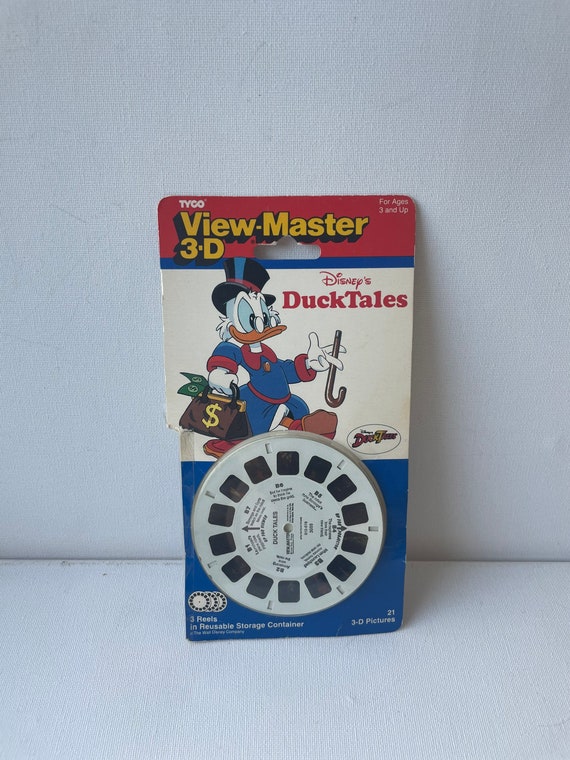 SALE Sealed View Master Reels Disneys Ducktales Tyco 3D 1990