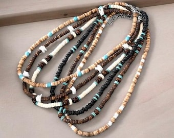 Natural Coconut Shell Necklace
