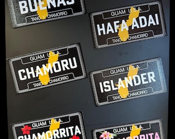 Guam License Plate Magnet