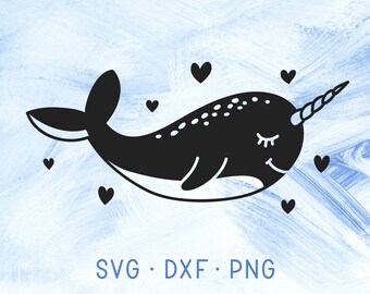 Download Narwhal svg | Etsy