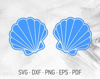 Download Mermaid Bra Svg Etsy