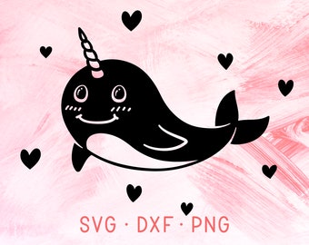 Download Narwhal svg | Etsy