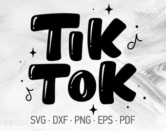 Download I am Tik Tok Famous SVG Cricut Cut Files Funny Tiktok T ...