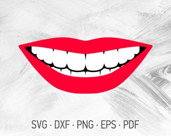 Download Mouth With Teeth Svg Etsy