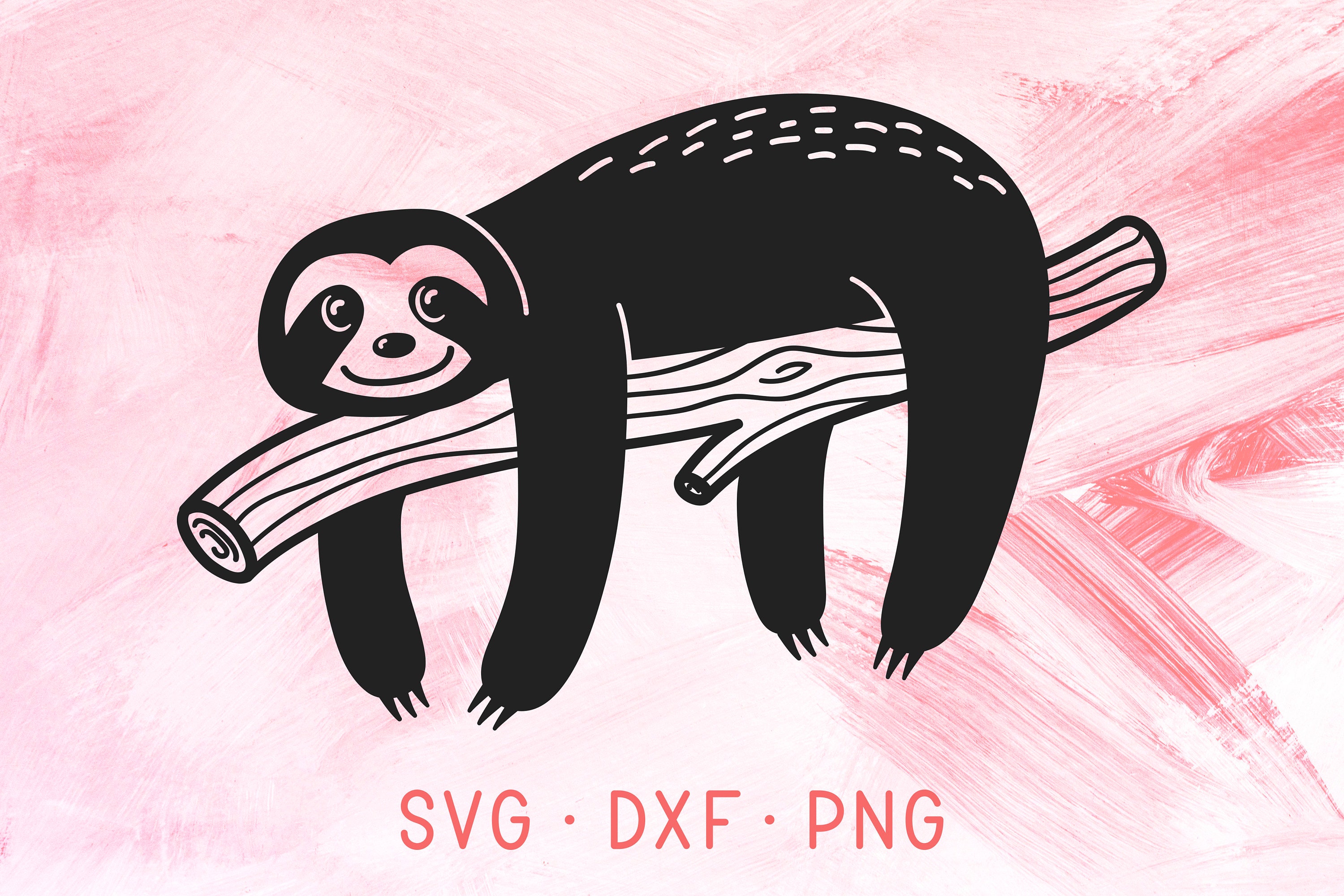 Sloth SVG Cute Sloth SVG Cut Files For Cricut Silhouette | Etsy