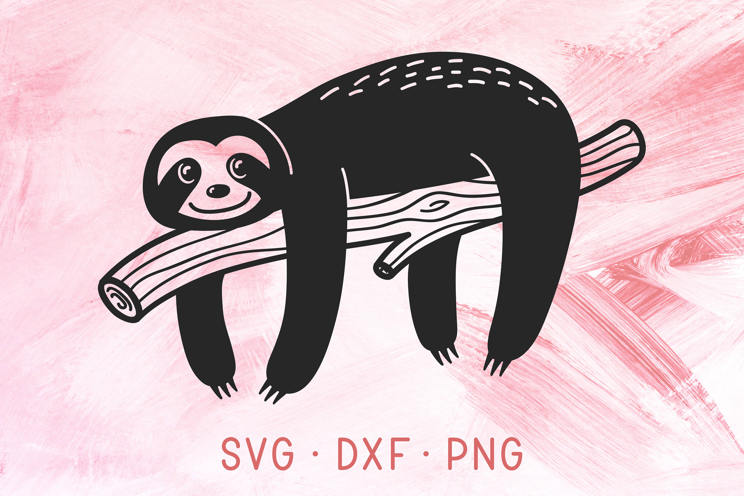 Download Sloth SVG Cute Sloth SVG Cut Files For Cricut Silhouette ...