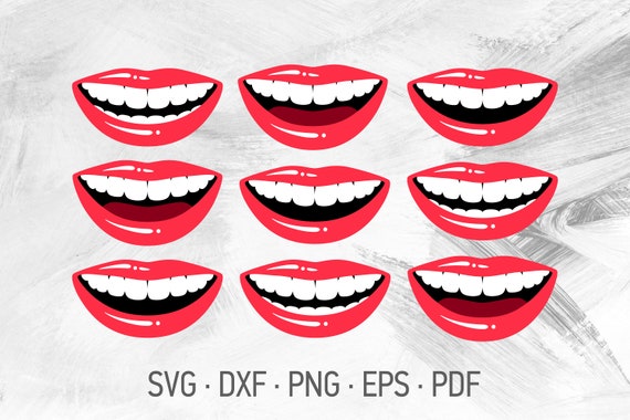 Free Free Smile Lips Svg 267 SVG PNG EPS DXF File