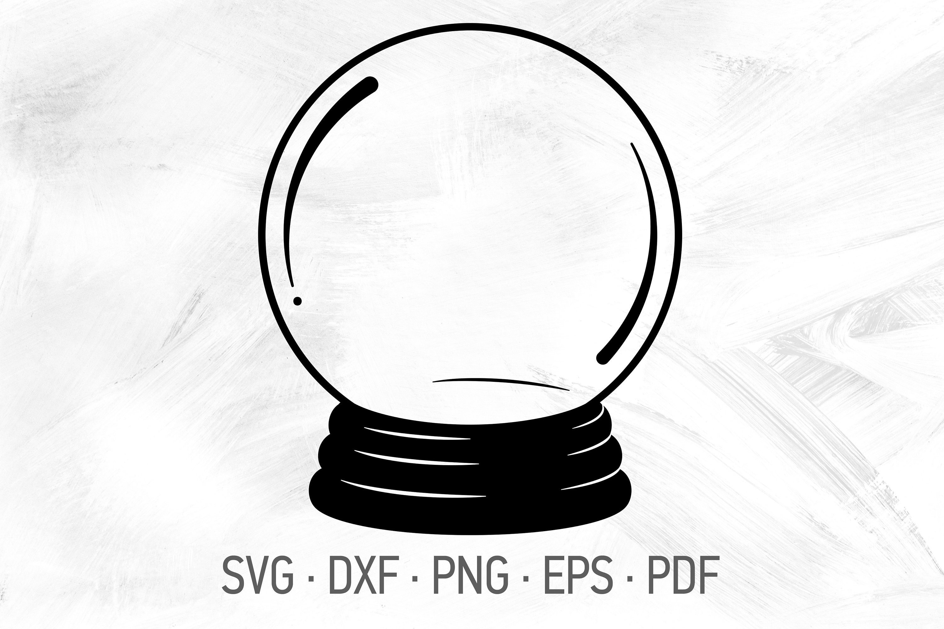 Crystal Ball SVG Cricut Cut Files Magic Ball for Psychic Etsy