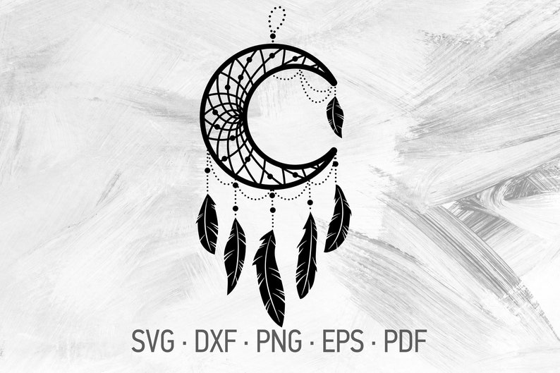 Free Free Moon Dreamcatcher Svg 803 SVG PNG EPS DXF File
