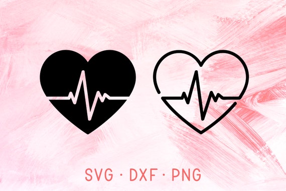 Download Heartbeat Svg Heart Love T Shirt Design Nurse Life Svg Dxf Etsy