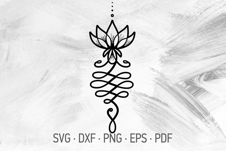 Download Lotus Unalome SVG Cricut Cut Files Lotus Bloom Mandala ...