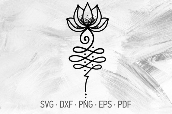 Download Clip Art Unalome Lotus Mandala Svg Cricut Cut Files Celestial Spiritual Symbol Svg Dxf Png Eps Pdf Crescent Moon Lotus Flower Tattoo Design Art Collectibles