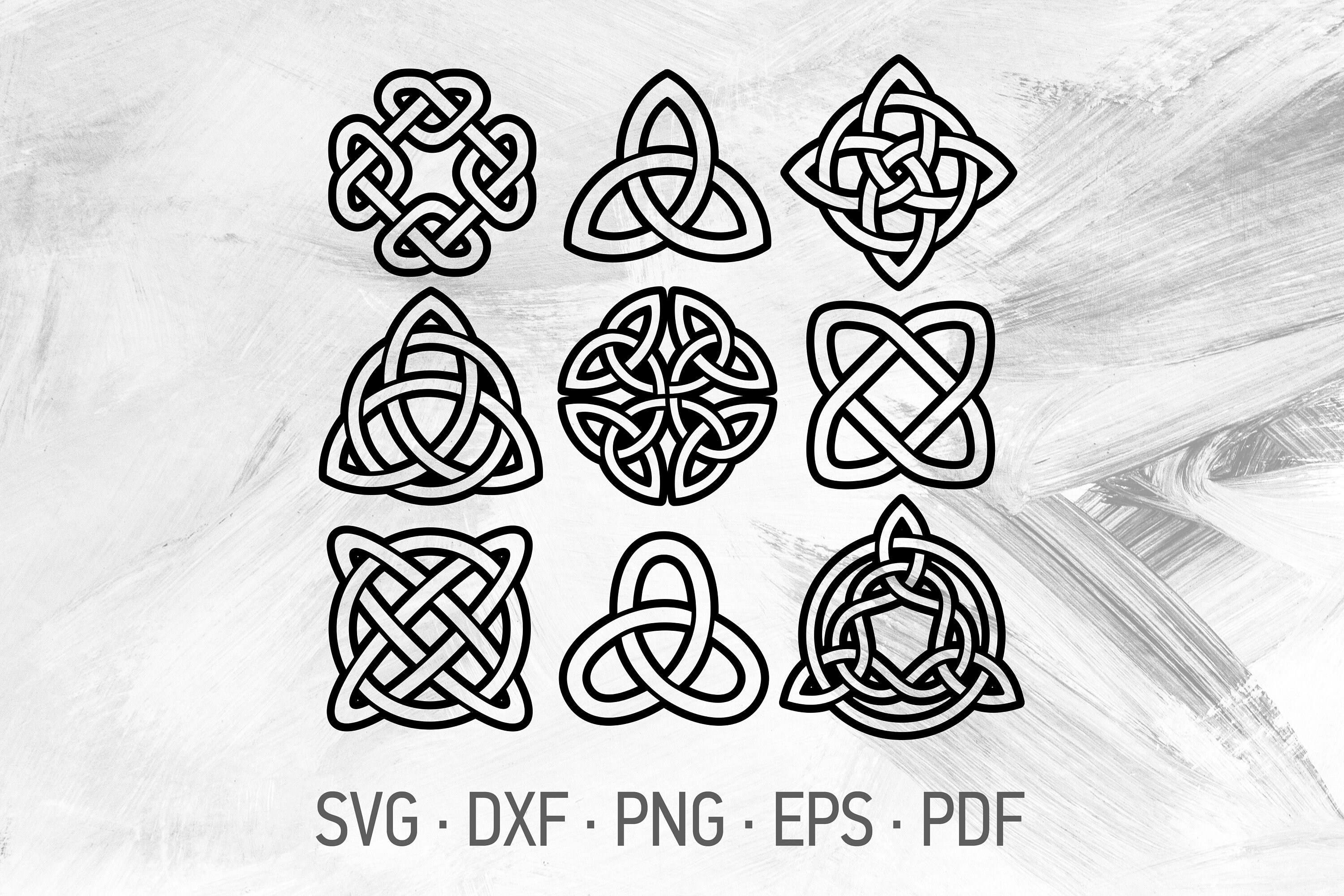 Celtic Signs SVG Bundle Cricut Cut Files Celtic Knots | Etsy