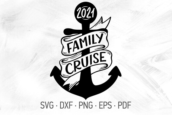 Download Family Cruise Svg Dxf Png Silhouette Cricut Cut Files Etsy