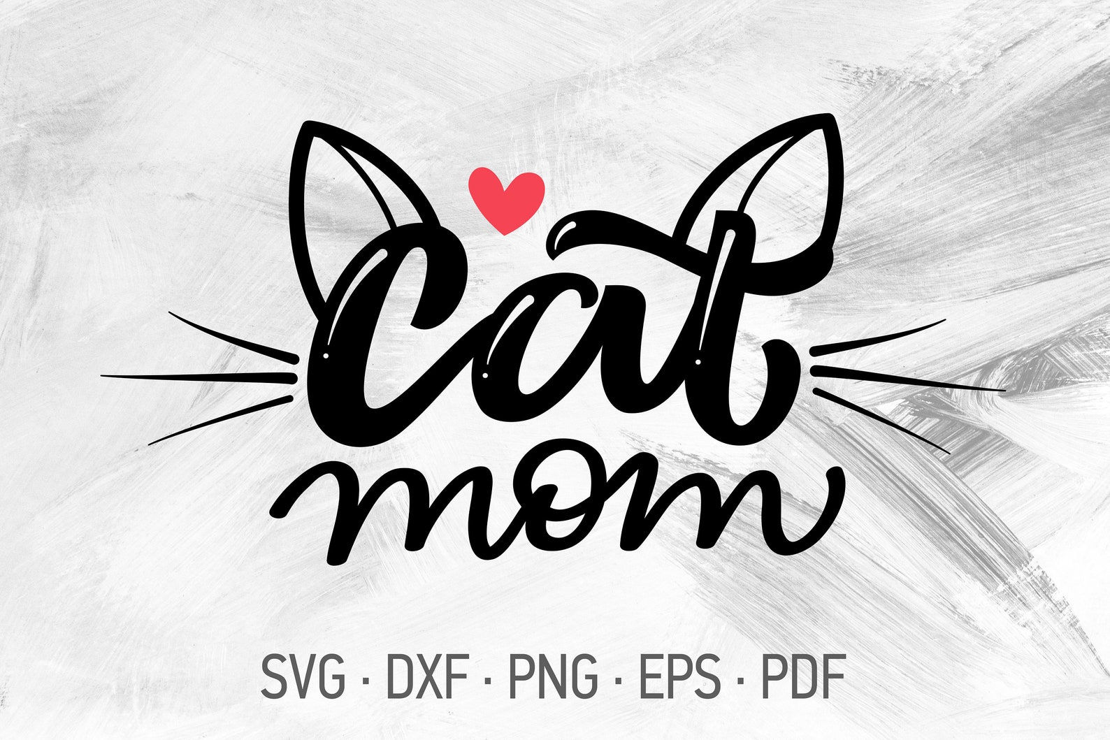 Cat Mama SVG Files For Cricut Funny Pet Owner Shirt Design | Etsy