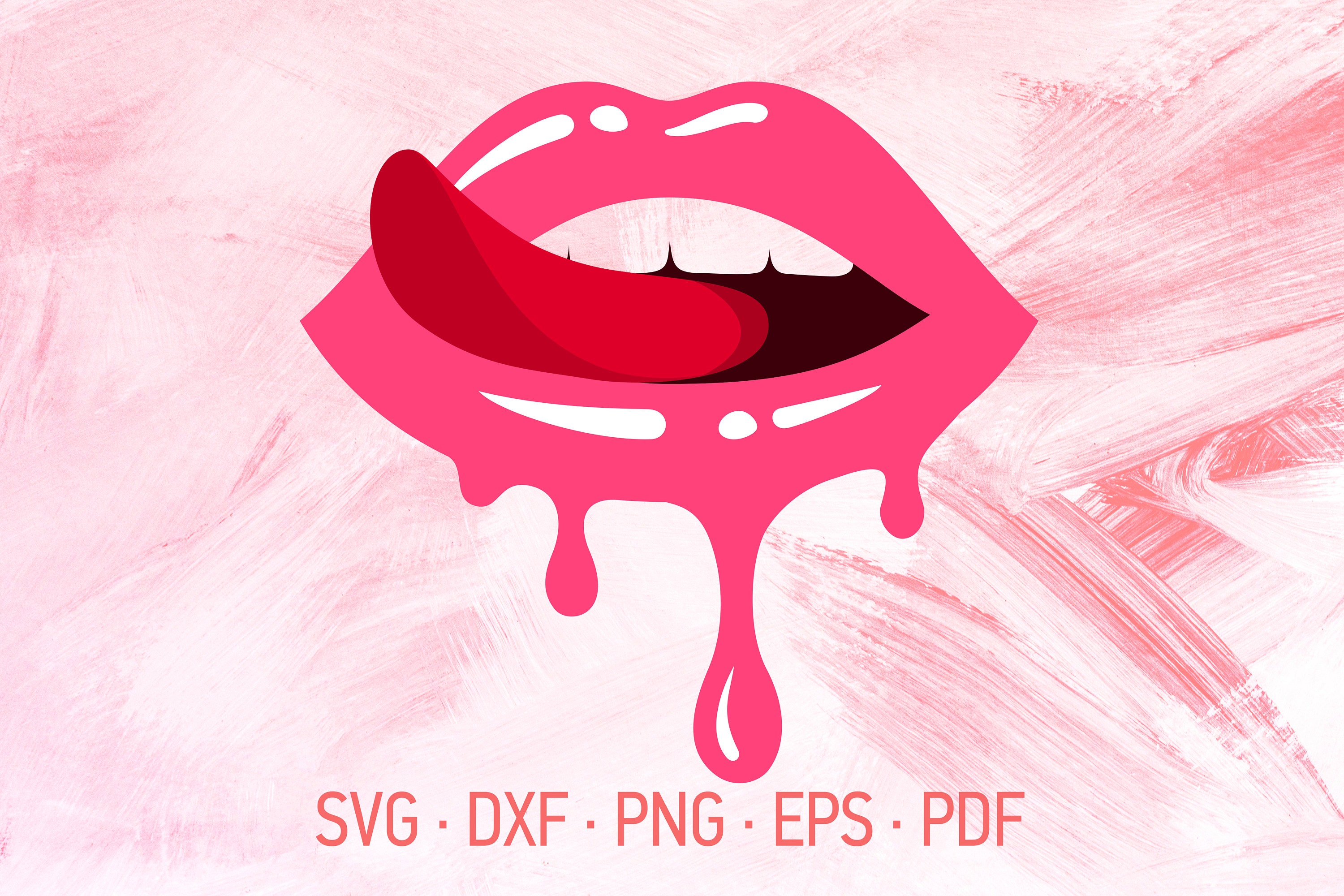 Free Free 245 Tongue Dripping Lips Svg Free SVG PNG EPS DXF File