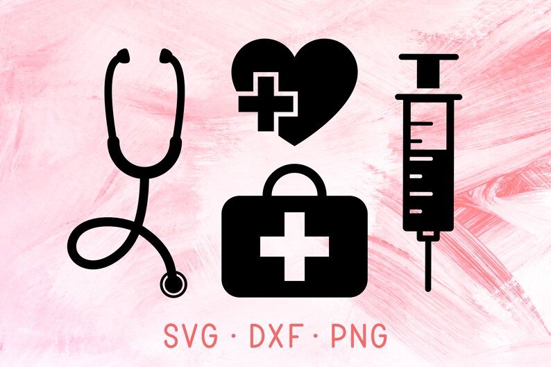 Download Nurse Kit SVG DXF PNG Nurse Bundle Svg Nursing Medical | Etsy