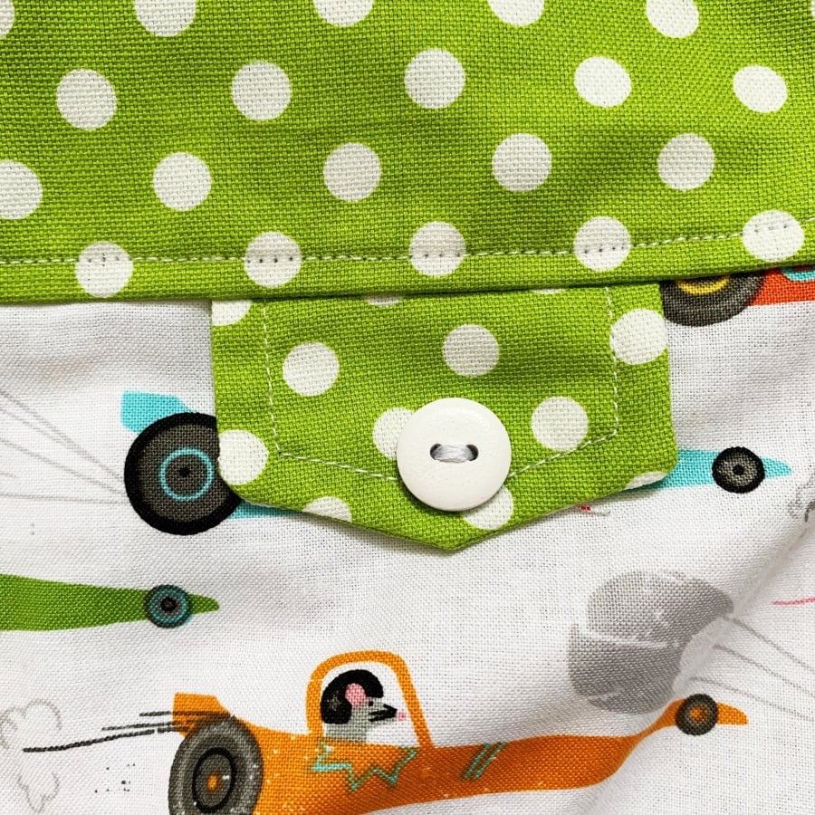 Short baby boy romper with racing cars green baby boy romper Etsy