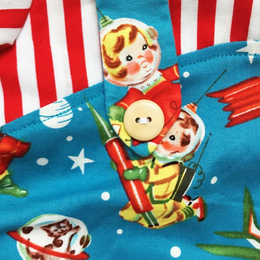 Funky Boys Romper Retro Baby Boy Outfit Baby Space Romper - Etsy