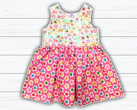 age 4 party dress Girls Pink Summer Dress | Age 4 Party Dress | Toddler Clothes | Toddler  Girls Dress | Kids Dresses | Colourful Dress | Bright Girls Dresses