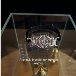 Personal Portable biofield regulator, flower-anunnaki bracelet,made in the biofield, real silver,protects, power and stability for your body