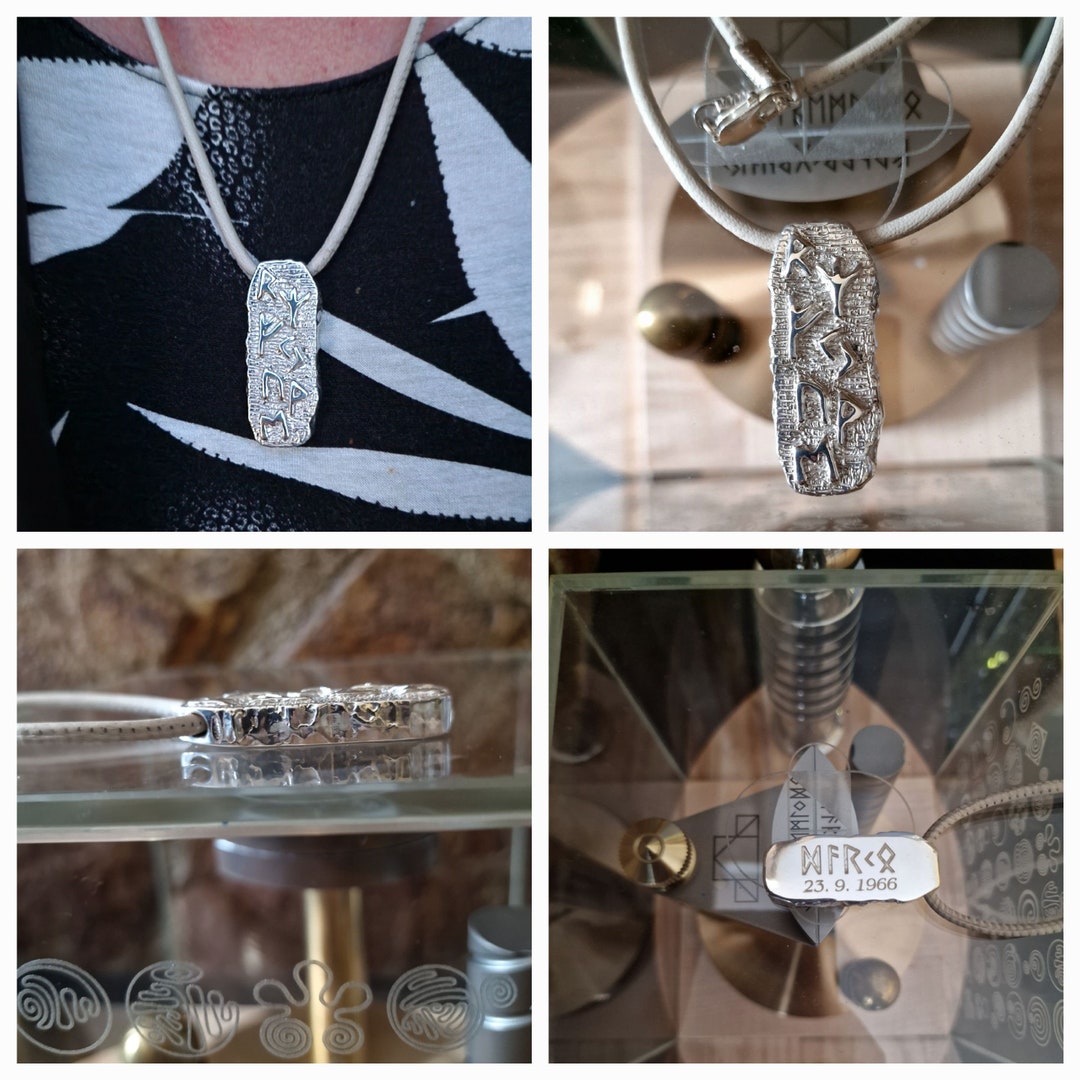 Powerful Massive Magic Amulet With Runes for Luck, Money and Protection ...