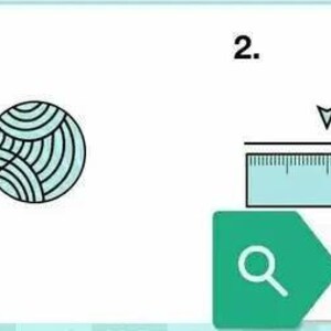 Op de afbeelding: Een diagram dat laat zien hoe je de omtrek van een vinger kunt meten met een touwtje en een liniaal. De instructies zeggen om het touwtje om je vinger te wikkelen, niet te strak, en dan de lengte van het touwtje in millimeters te meten.