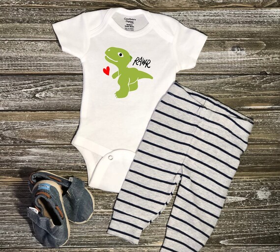 t rex baby onesie