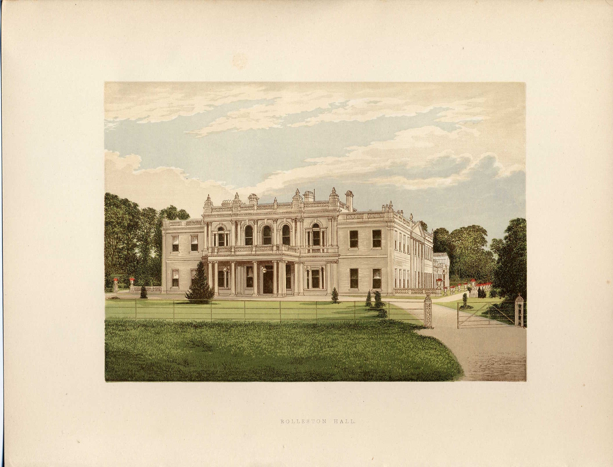 ROLLESTON HALL Burtonupontrent, Staffordshire Mosley, UK