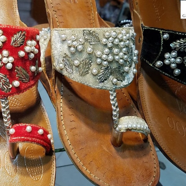 kolhapuri chappal with heels