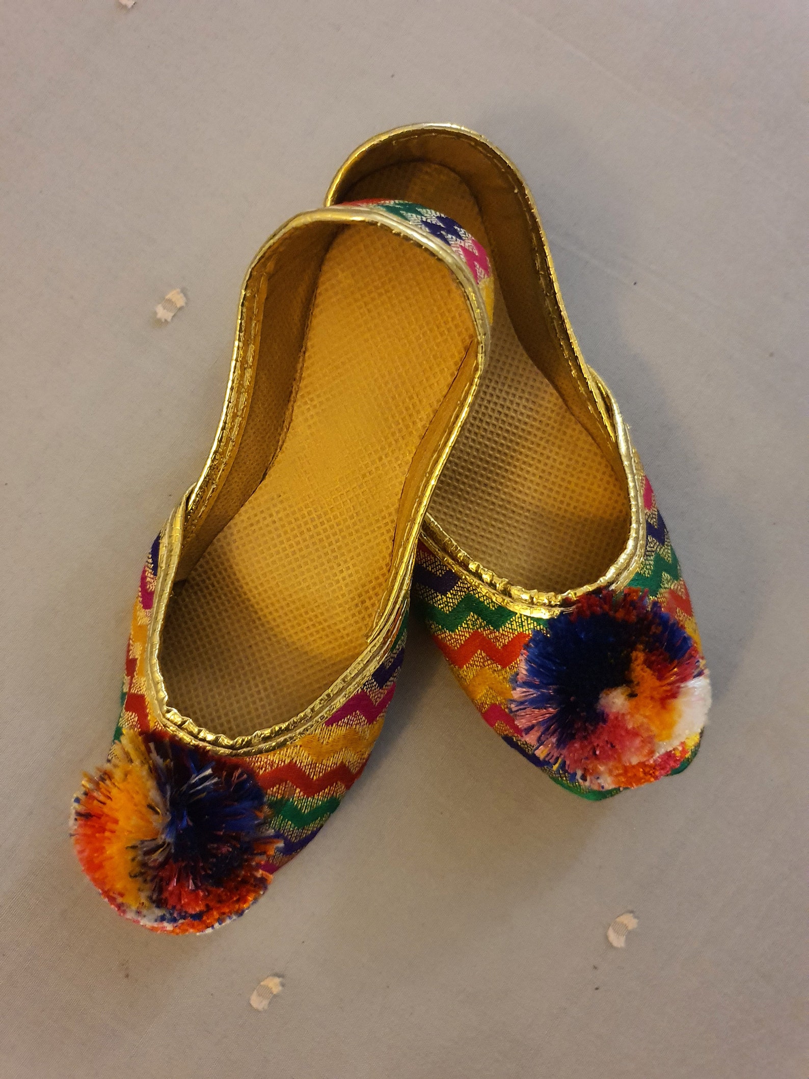 TWINKLE Toddler Girl Khussa Shoes Baby Girl Jutti Indian Baby Shoe