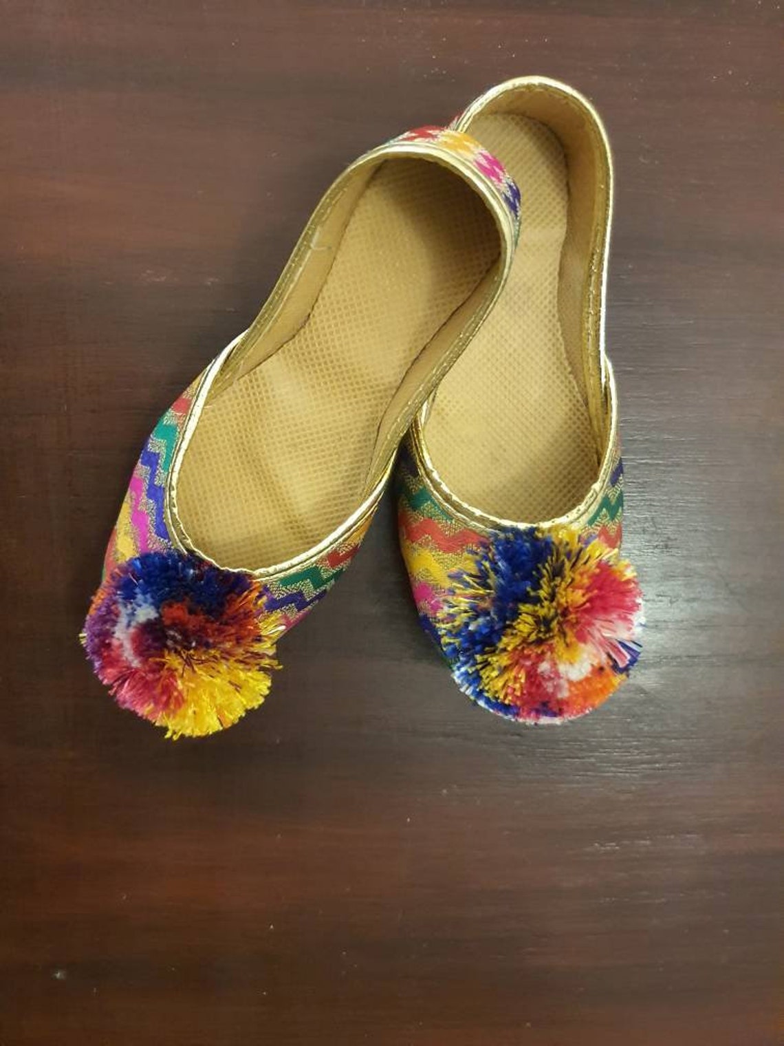 TWINKLE Toddler Girl Khussa Shoes Baby Girl Jutti Indian Baby Shoe