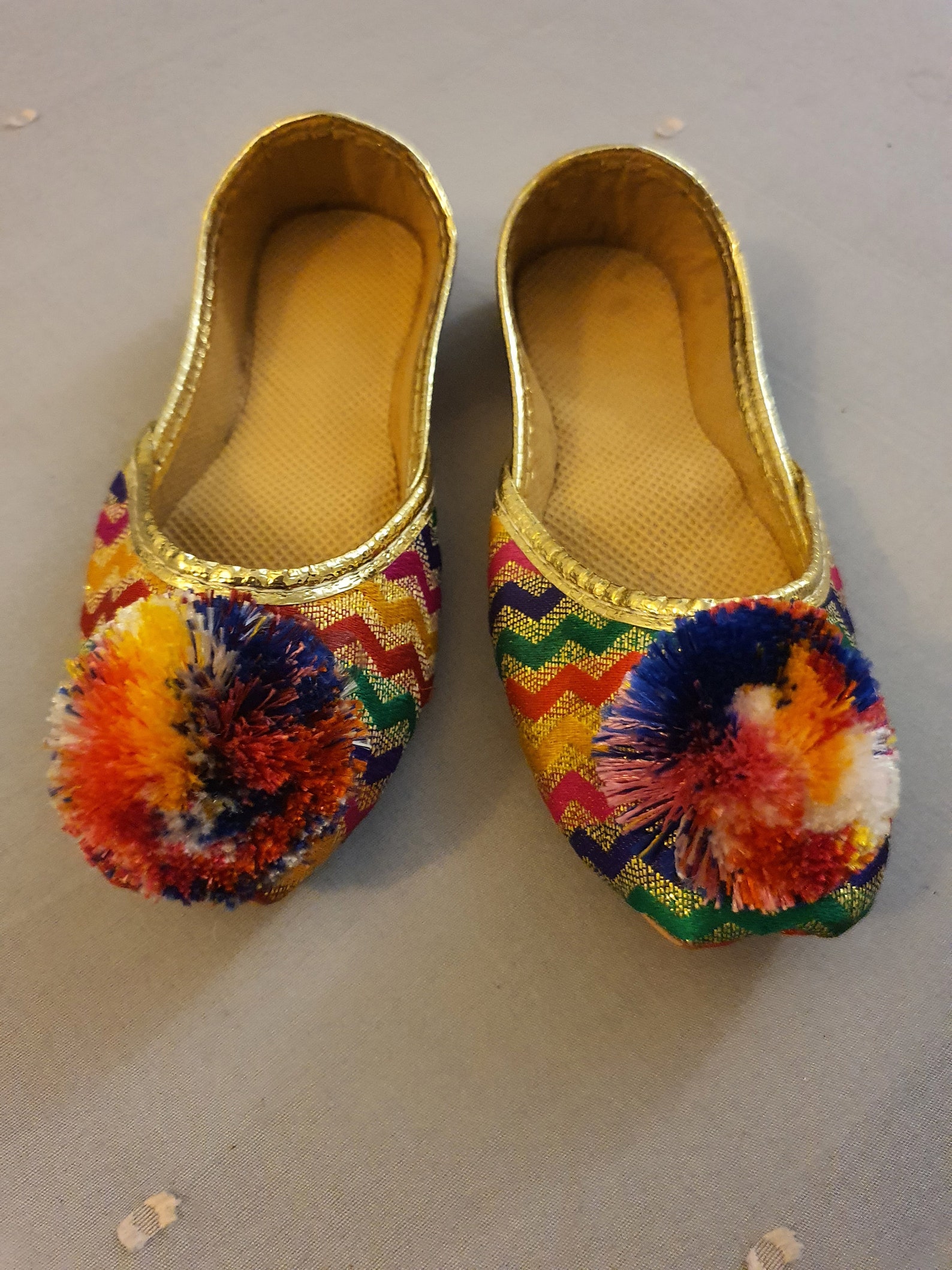 TWINKLE Toddler Girl Khussa Shoes Baby Girl Jutti Indian Baby Shoe