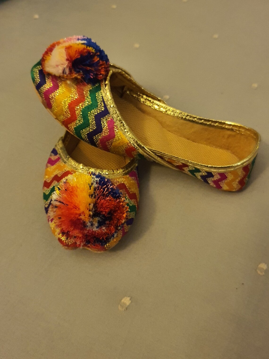 TWINKLE Toddler Girl Khussa Shoes Baby Girl Jutti Indian Baby Shoe