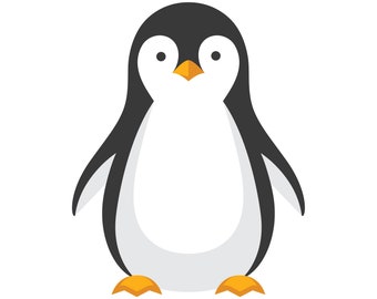 penguin graphics etsy
