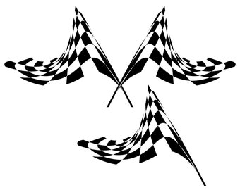 Download Checkered flag svg | Etsy