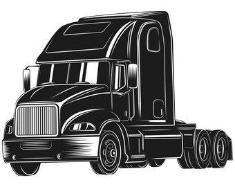 Free Free 294 Silhouette Semi Truck Svg Free SVG PNG EPS DXF File