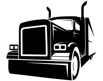 Free Free 276 Semi Truck Front View Svg SVG PNG EPS DXF File