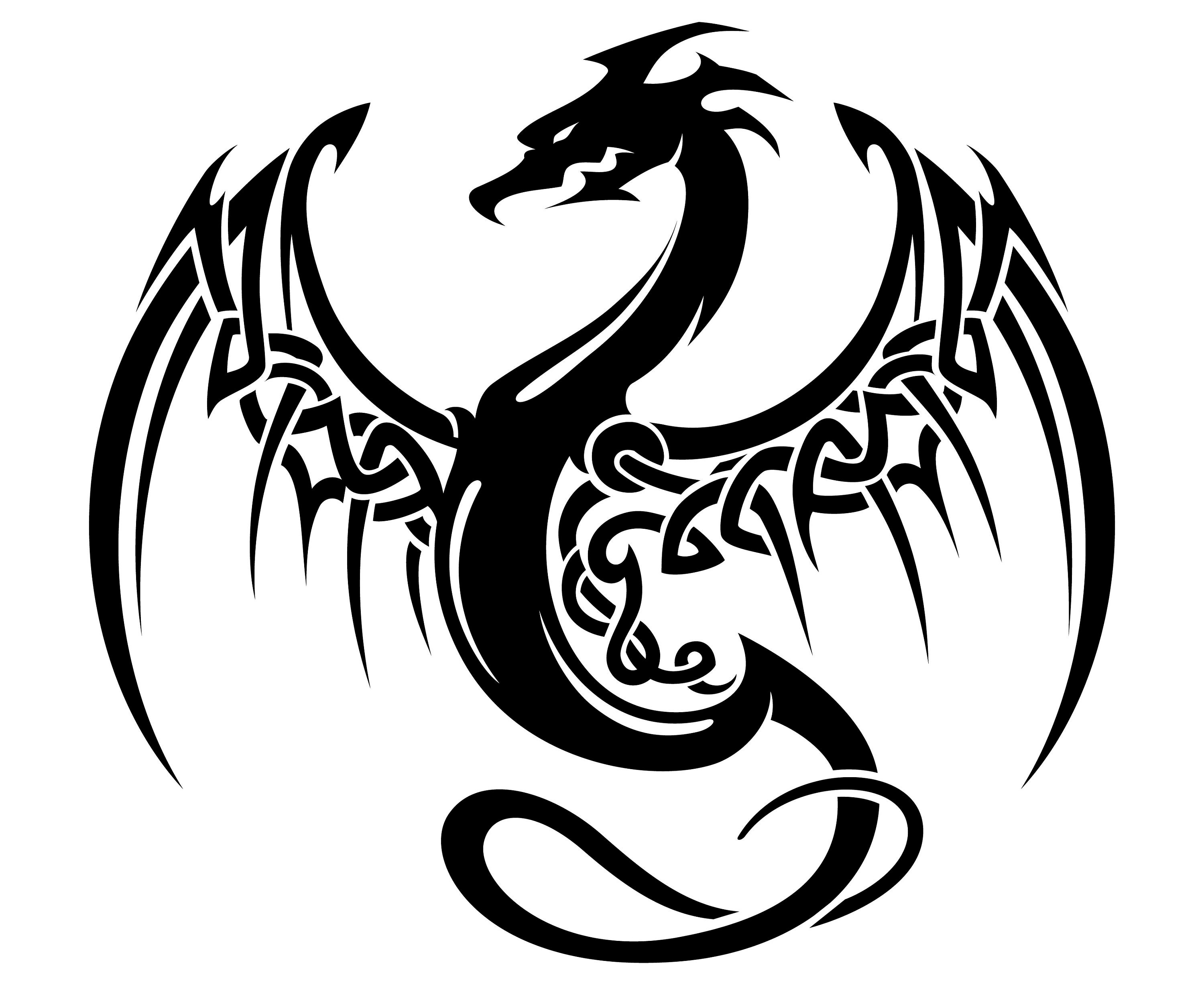 Celtic dragon Dragon Symbol Irish | Etsy