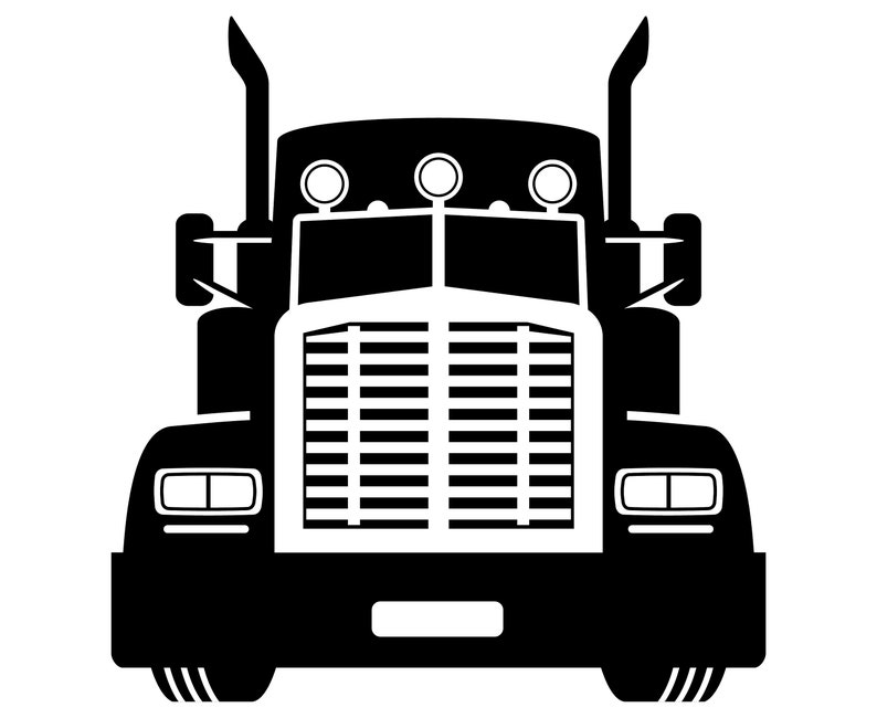 Free Free 188 Silhouette Semi Truck Svg Free SVG PNG EPS DXF File