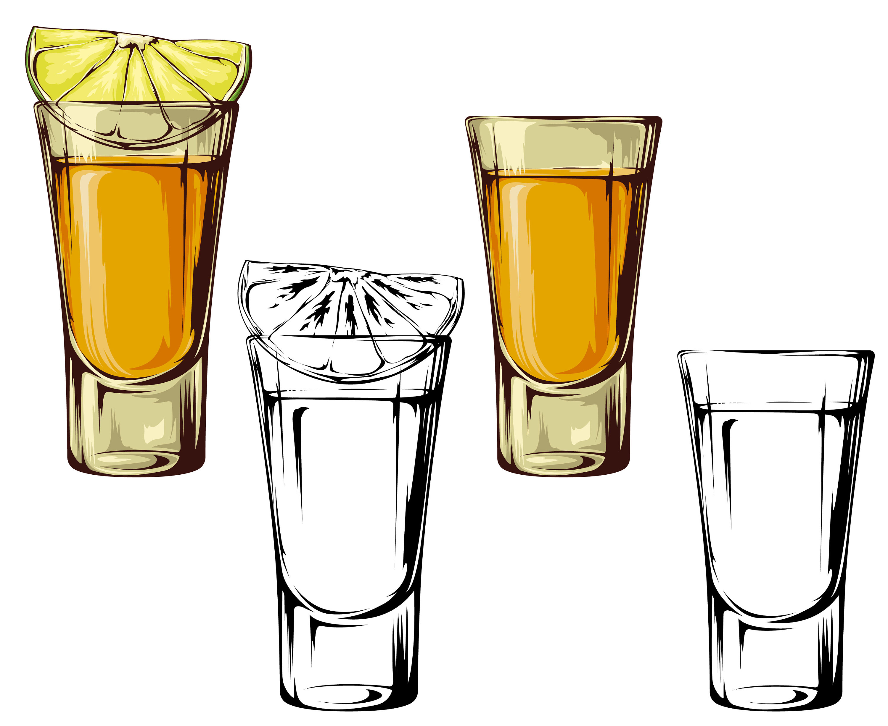 Shot glass SVG Shot SVG Shot | Etsy