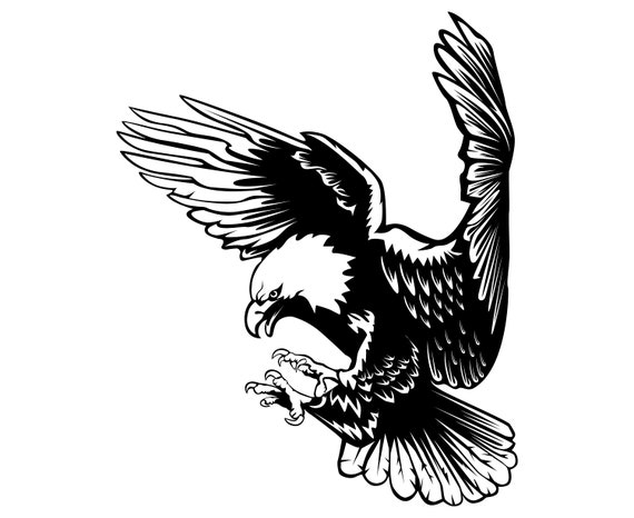 Download Eagle Bald Patriotic America Eagle American Fourth of | Etsy