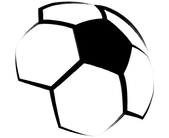 Download Soccer ball Football Sports Grunge Distressed | Etsy