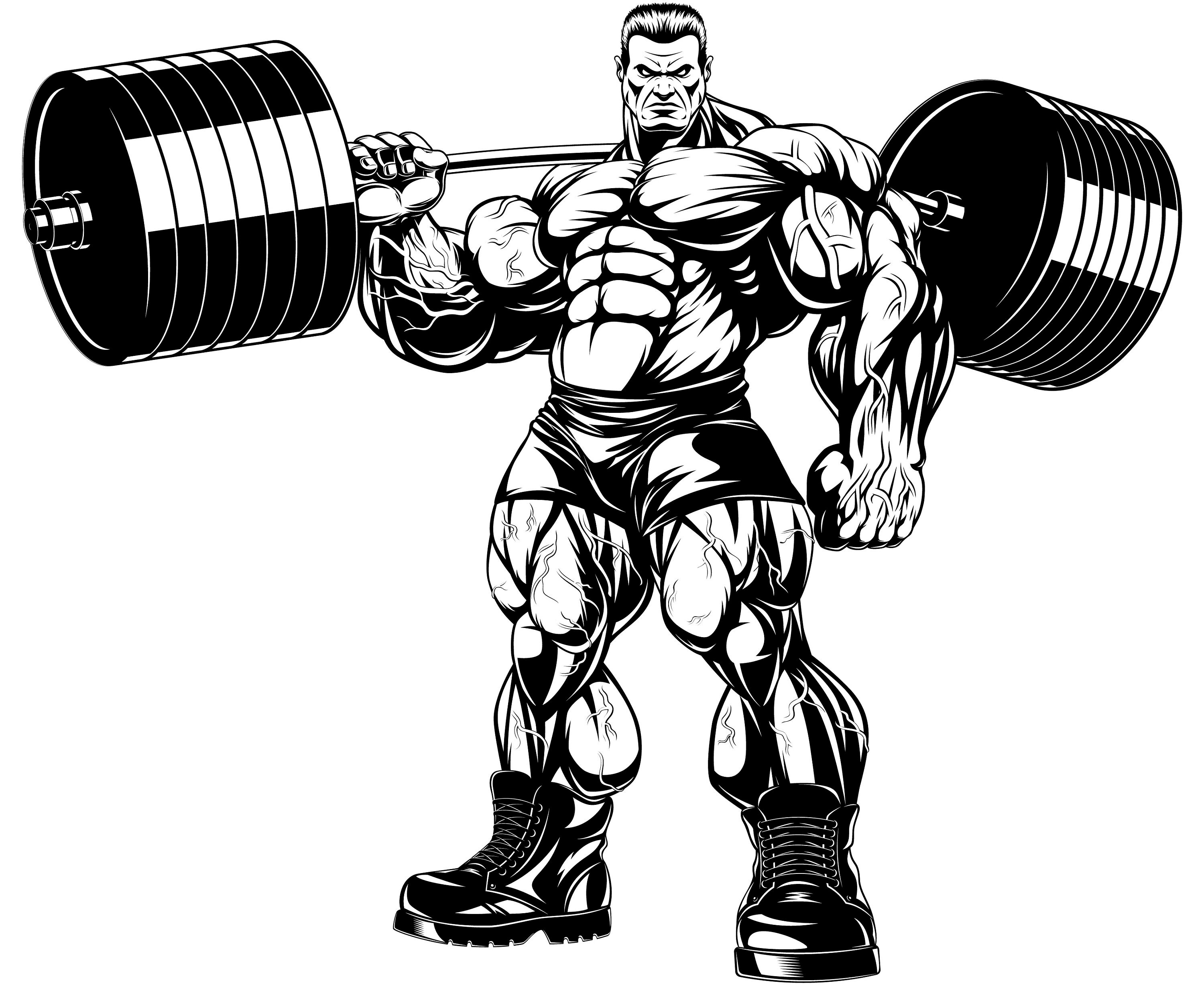 Gym Fitness Workout Muscle Weight lifting Bodybuilder Etsy